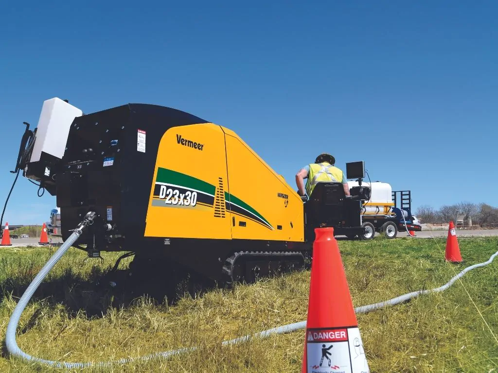 Esquipamentos para Saneamento Vermeer. Valeteamento e metodo nao destrutivo