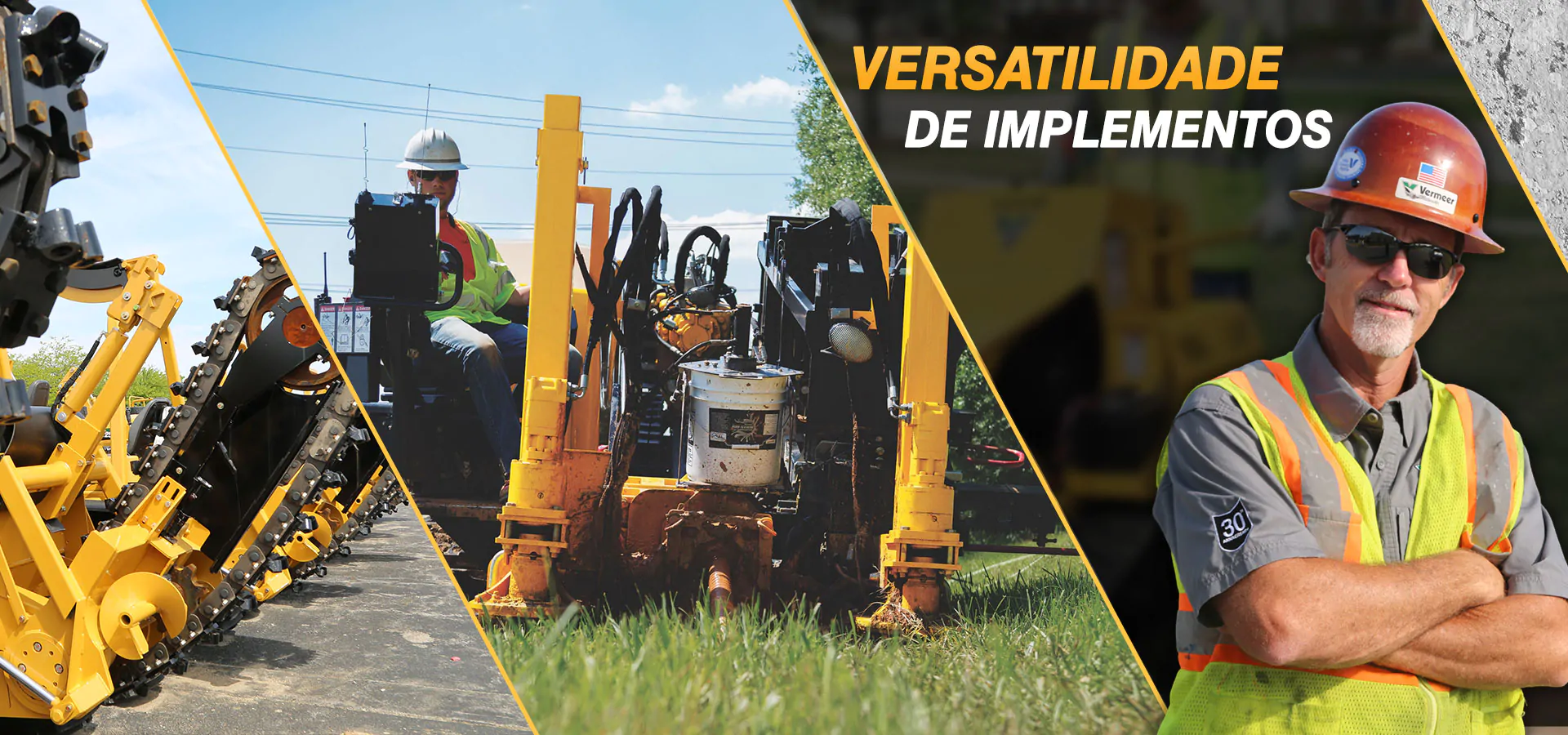 Esquipamentos para Saneamento Vermeer. Valeteamento e metodo nao destrutivo